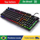 Teclado Gamer Semi-Mecânico nnneverdie