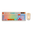 Kit Teclado e Mouse Sem Fio – 2.4GHz com Receptor Nano USB