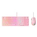 Kit Gamer Teclado Mecânico + Mouse RGB BK-08