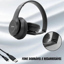 Fone de Ouvido Bluetooth Extra Bass XTRAD