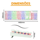 Teclado Gamer Semi-Mecânico Titorion