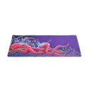 Mouse Pad Gamer Hybrid Deskmat Octopus Rose