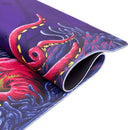 Mouse Pad Gamer Hybrid Deskmat Octopus Rose