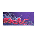 Mouse Pad Gamer Hybrid Deskmat Octopus Rose