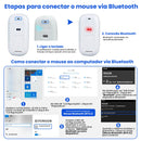 Kit Teclado E Mouse Bluetooth