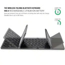 Teclado Bluetooth Dobrável Mini com Touchpad