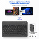 Kit Teclado E Mouse Bluetooth